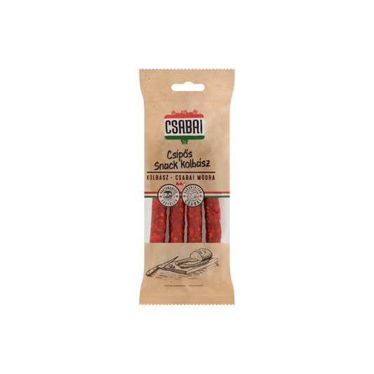 Csabai csípős snack kolbász 100 g