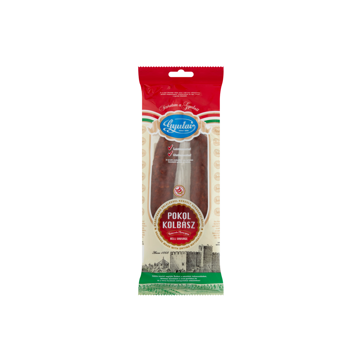 Gyulai Pokol kolbász extra erős 250 g