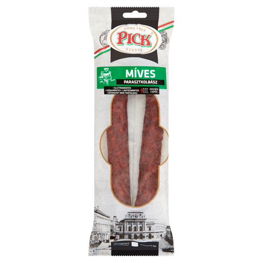 PICK Míves enyhén csípős parasztkolbász 400 g