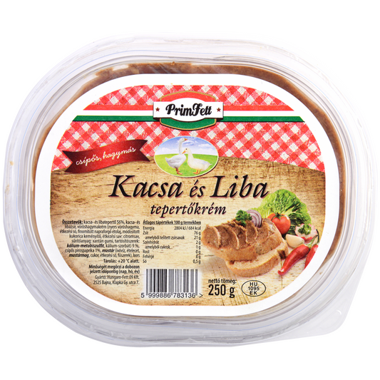Csípős lilahagymás tepertőkrém 250 g