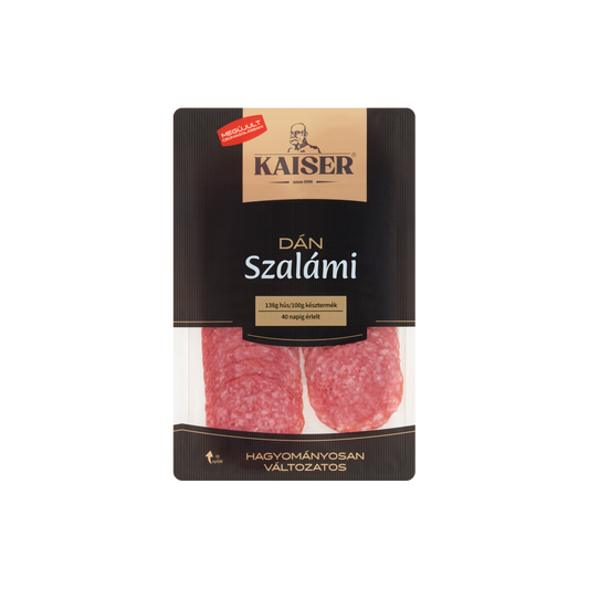 Kaiser szeletelt dán szalámi 75 g
