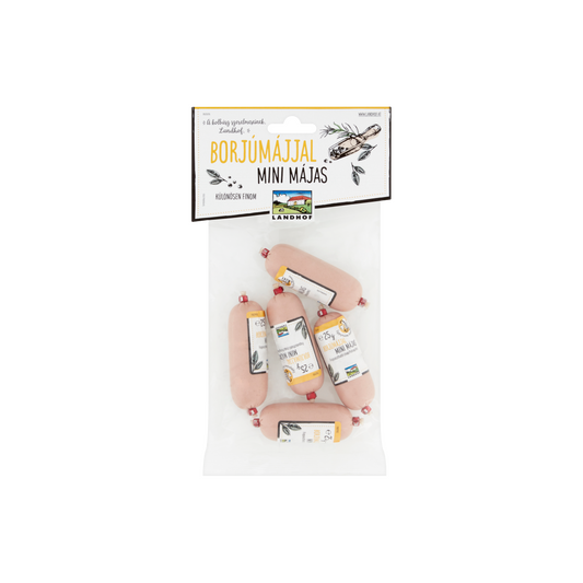 Landhof mini májas sertésmájjal és borjúmájjal 5 x 25 g (125 g)