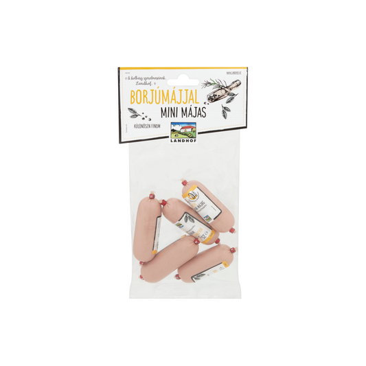 Landhof mini májas sertésmájjal és borjúmájjal 5 x 25 g (125 g)