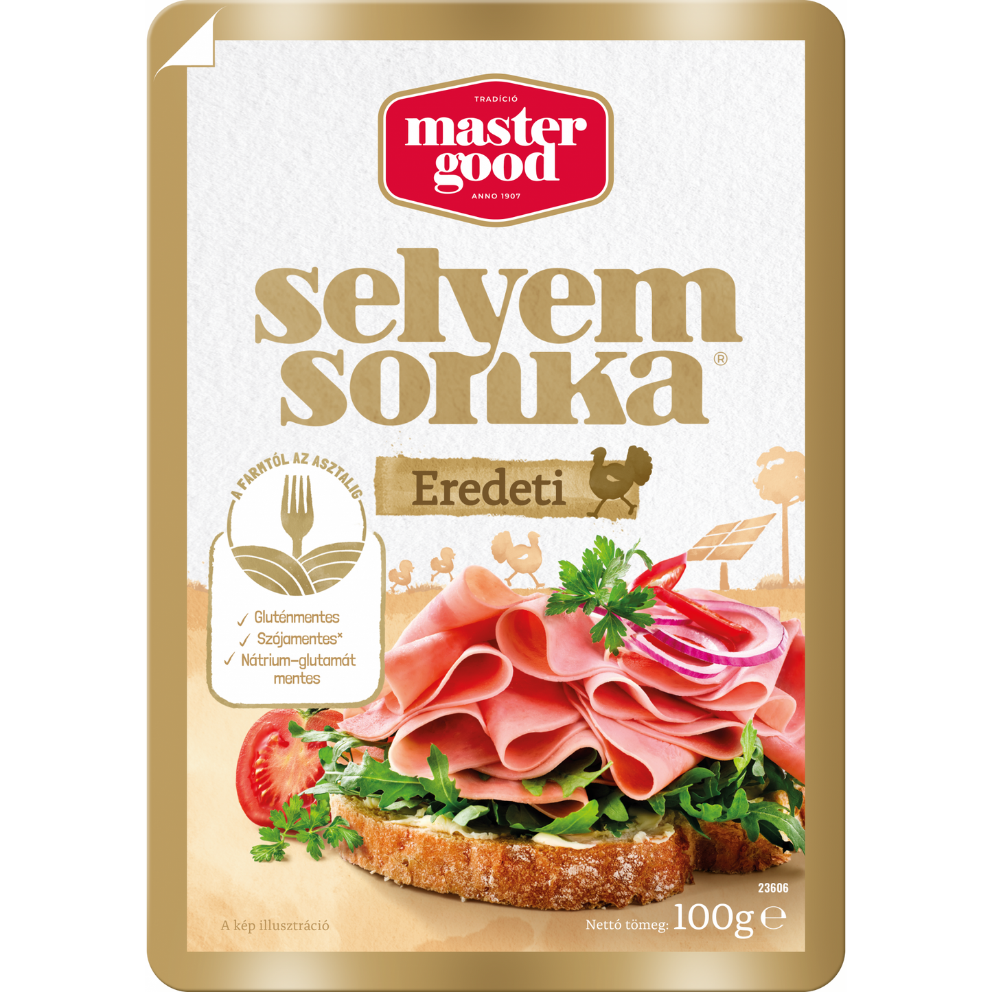 Master Good szeletelt selyemsonka 100 g