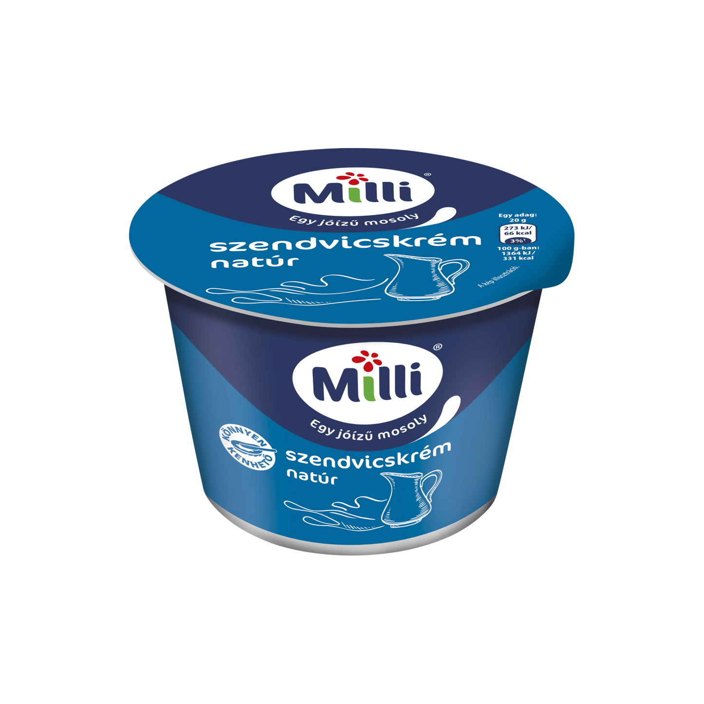 Milli natúr szendvicskrém 200 g