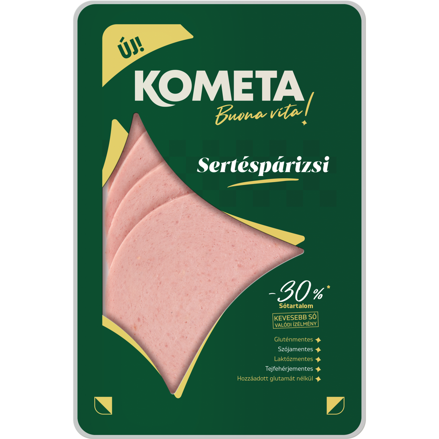 Kometa szeletelt sertéspárizsi 150 g