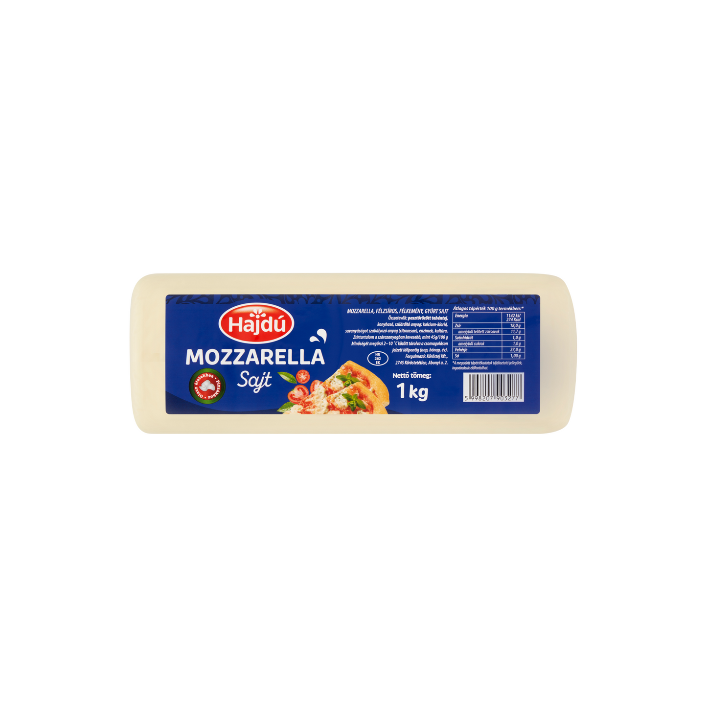 Hajdú mozzarella sajt 1 kg