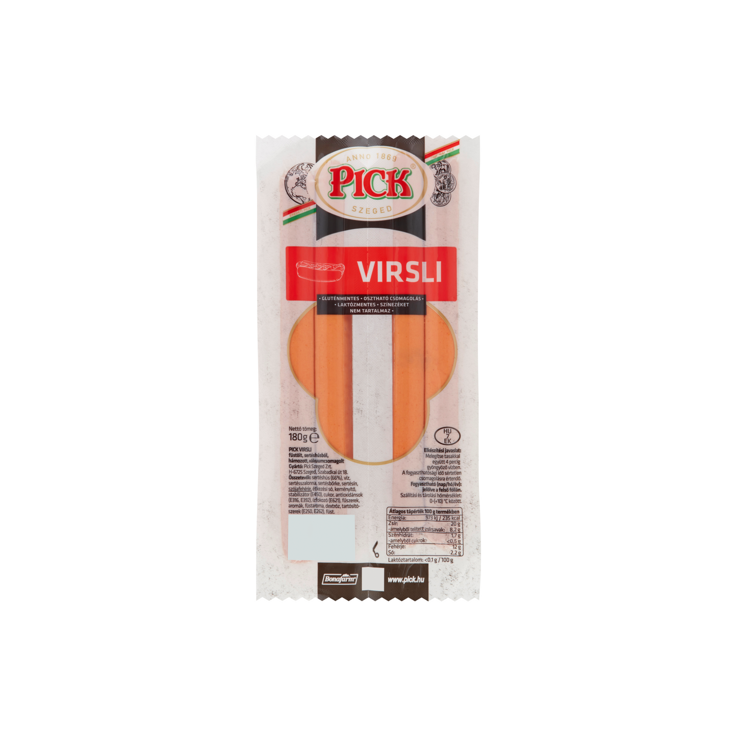 PICK virsli 180 g