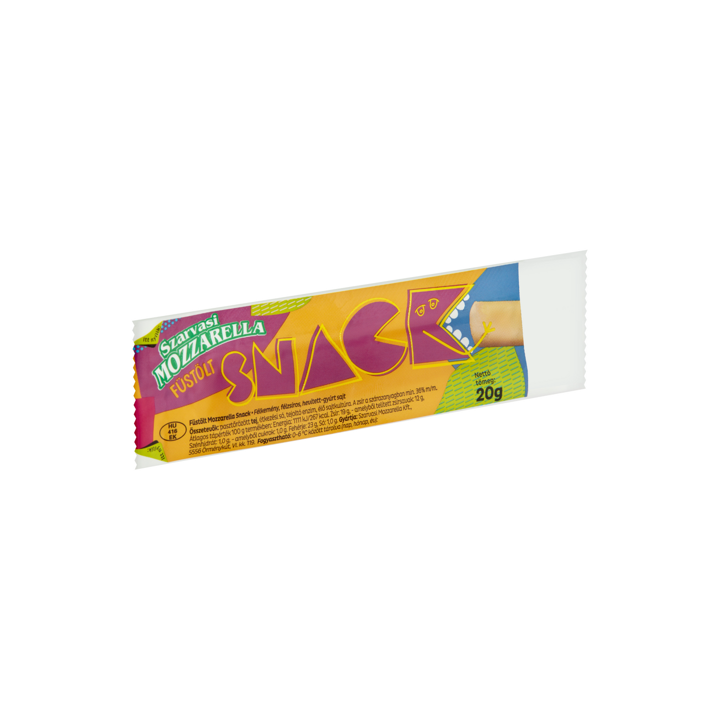 Szarvasi Mozzarella Snack füstölt 20 g