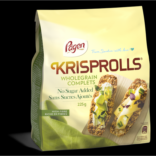 Krisprolls ropogós kenyérkék, teljes kiőrlésű búzából 225 g