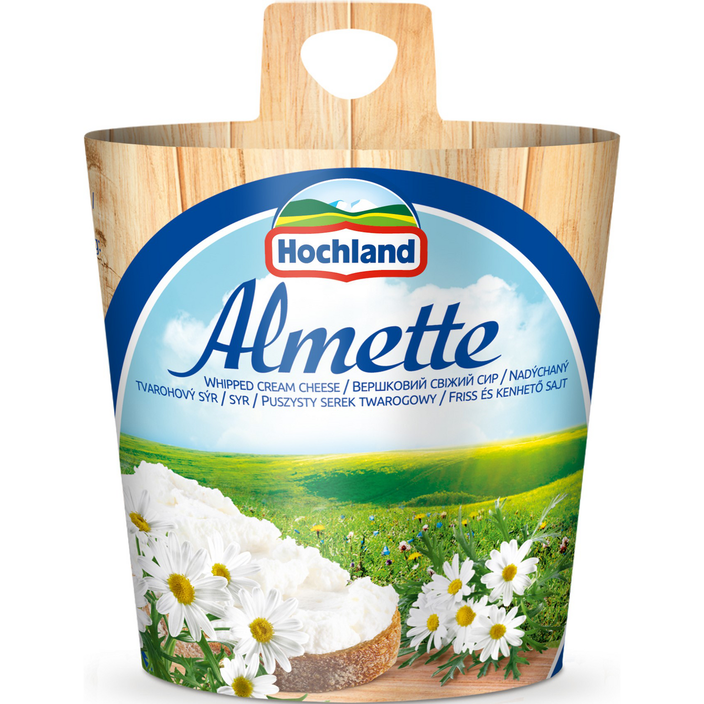 Hochland Almette friss, félzsíros, natúr kenhető sajt 150 g