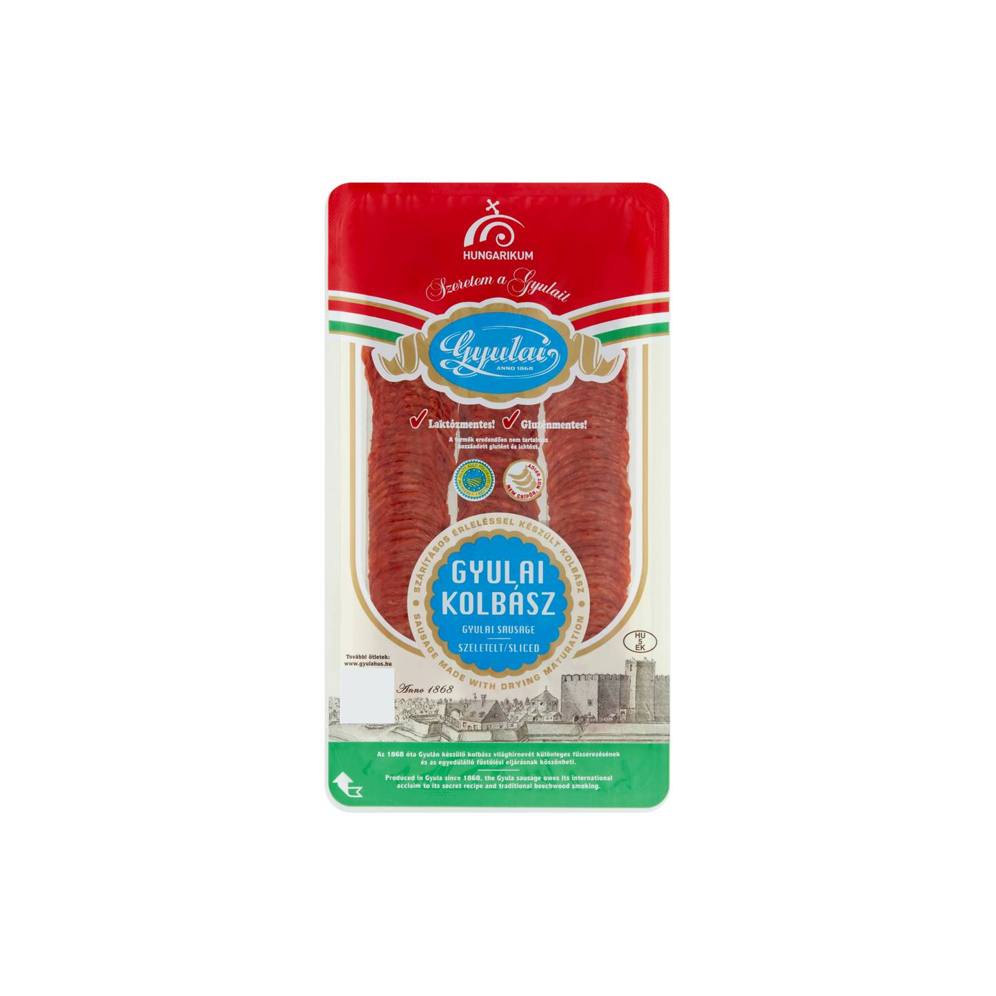 Gyulai kolbász szeletelt 80 g