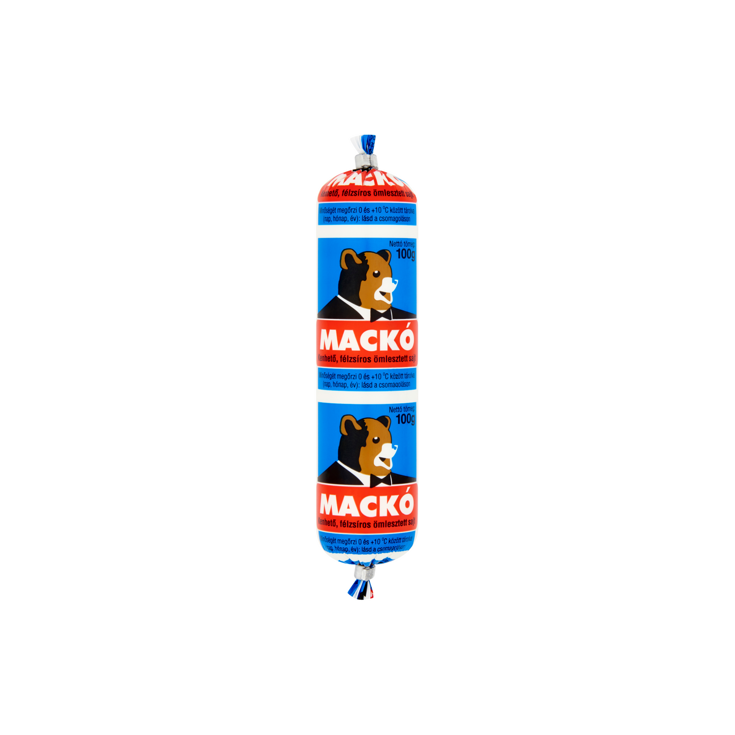 Mackó kenhető, félzsíros ömlesztett sajt 100 g
