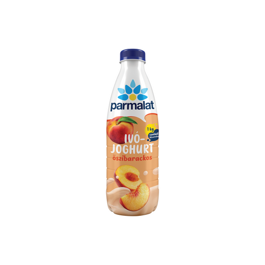 Parmalat zsírszegény őszibarackos ivójoghurt 1 kg