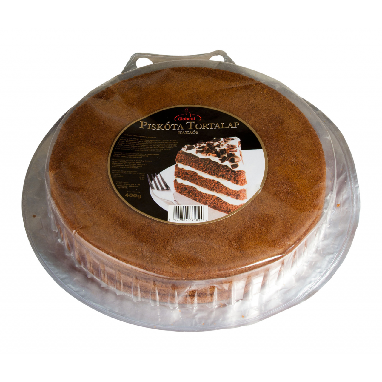 GLOBETTI tortalap kakaós 400 g