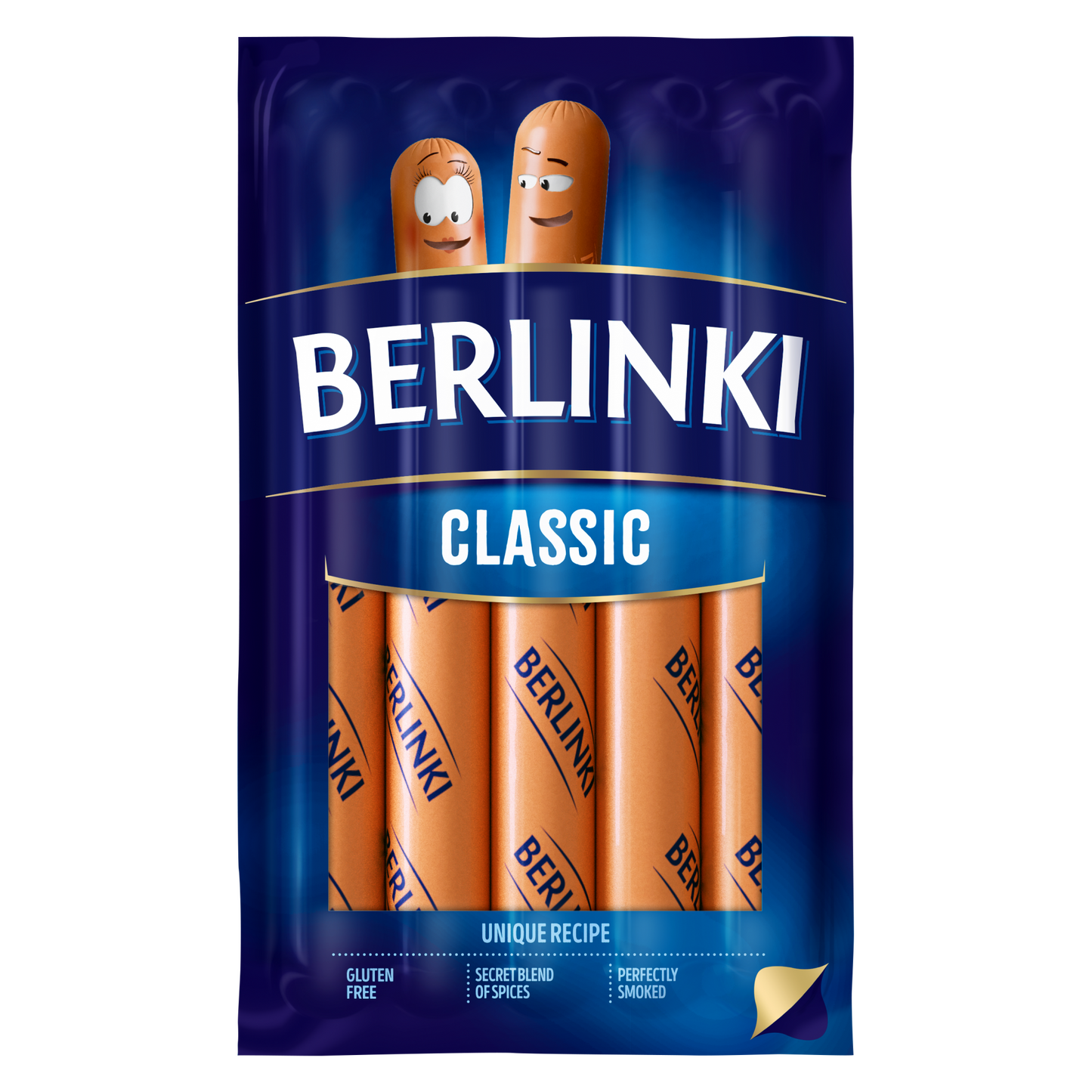 Berlinki classic füstölt sertés virsli 250 g