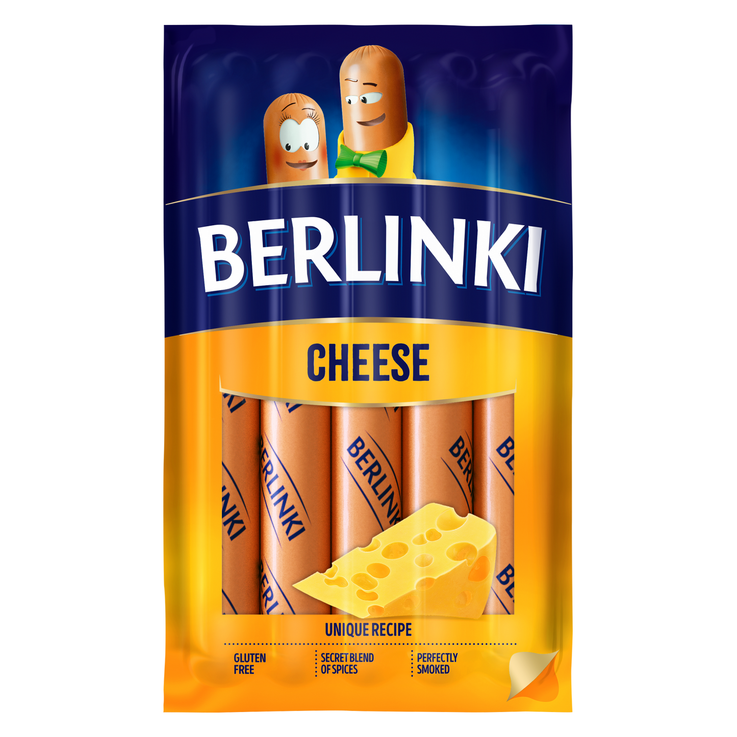 Berlinki sajtos sertés virsli 250 g