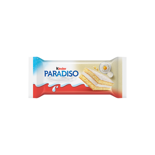 Kinder Paradiso piskótadesszert tejes krémmel töltve, citrom ízesítéssel 29 g