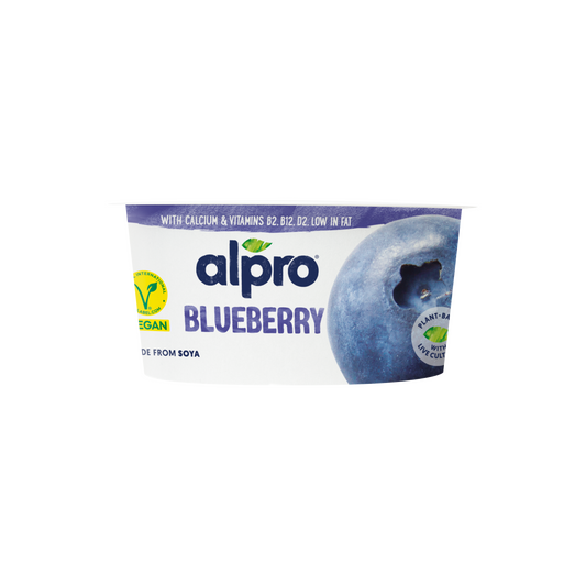 Alpro fermentált szójakészítmény, kékáfonyás hozzáadott kalciummal és vitaminokkal 150 g