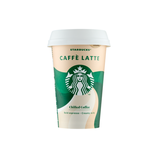 Starbucks Caffé Latte UHT félzsíros kávés tejital 220 mll