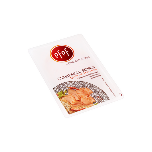 eFeF Szeletelt csirkemell sonka chili ízű bevonattal 100 g