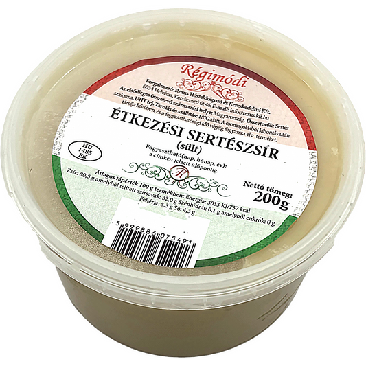 Régimódi sertés zsír sült 200 g