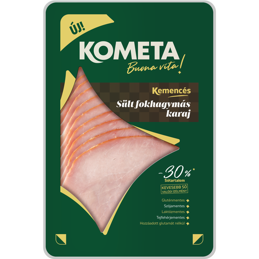 Kometa Kemencés szeletelt sült fokhagymás karaj 90 g