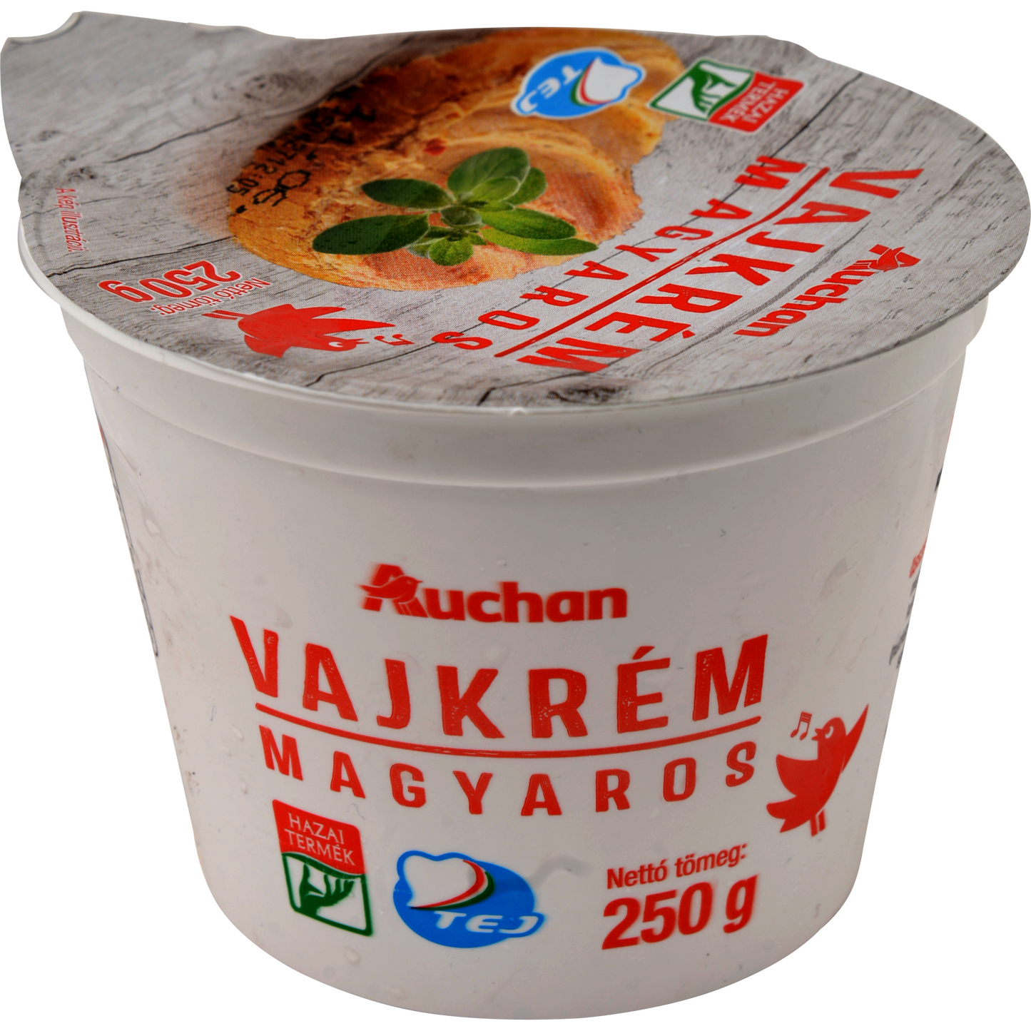 Auchan Kedvenc magyaros vajkrém 250 g