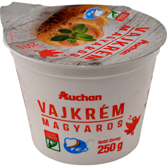 Auchan Kedvenc magyaros vajkrém 250 g