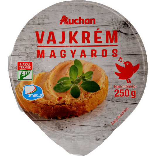 Auchan Kedvenc magyaros vajkrém 250 g