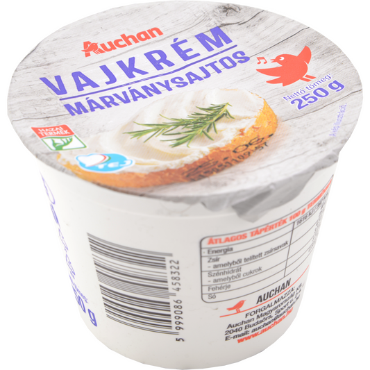 Auchan Kedvenc Márványsajtos vajkrém 250 g