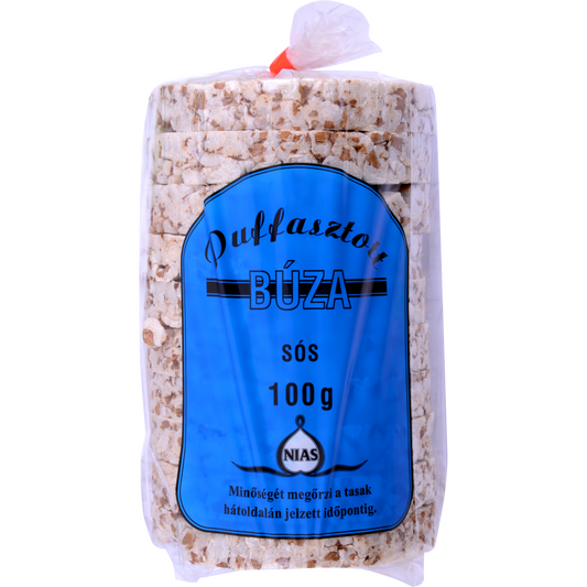 Puffasztott búza sós 100 g