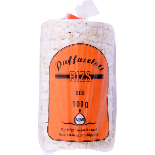 Puffasztott rizs sós 100 g