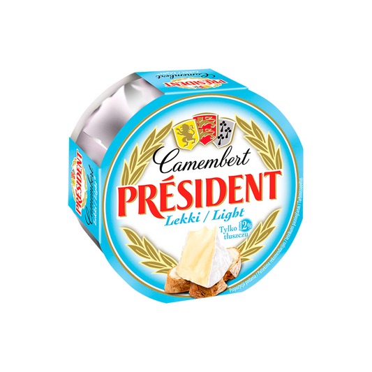 Président Camembert Light félzsíros, lágy sajt 120 g