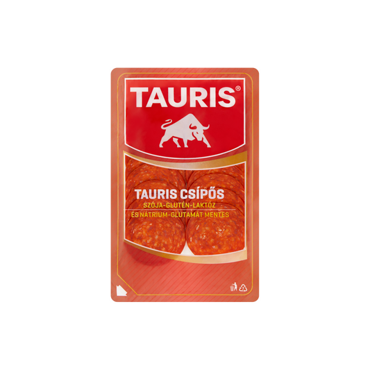 Tauris csípős szeletelt füstölt, mozaikos húskészítmény 55 g