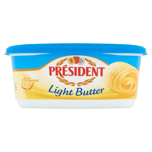 Président Light, félzsíros vaj A- és E-vitaminokkal dúsítva 250 g