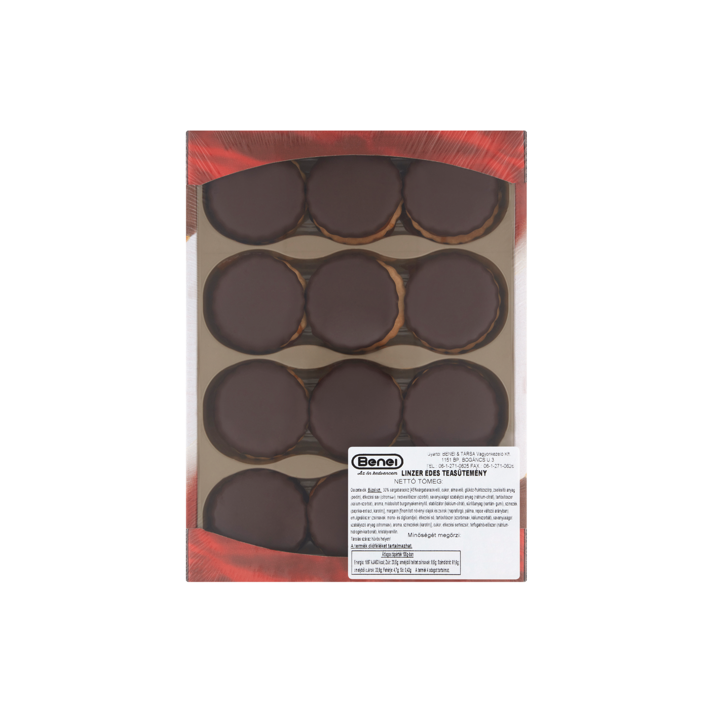 Benei linzer édes teasütemény 400 g