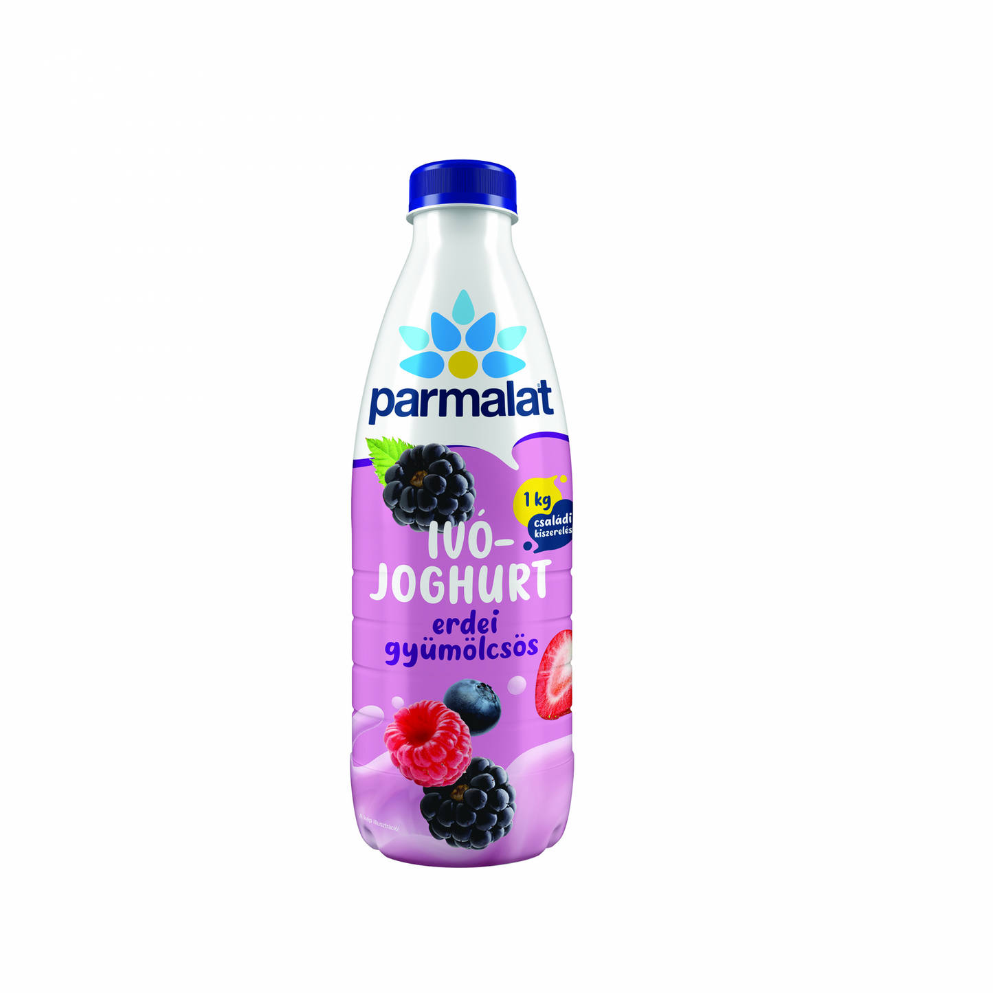 Parmalat zsírszegény erdei gyümölcsös ivójoghurt 1 kg