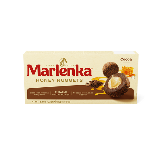 Marlenka mézes kakaós golyó 10 db 235 g