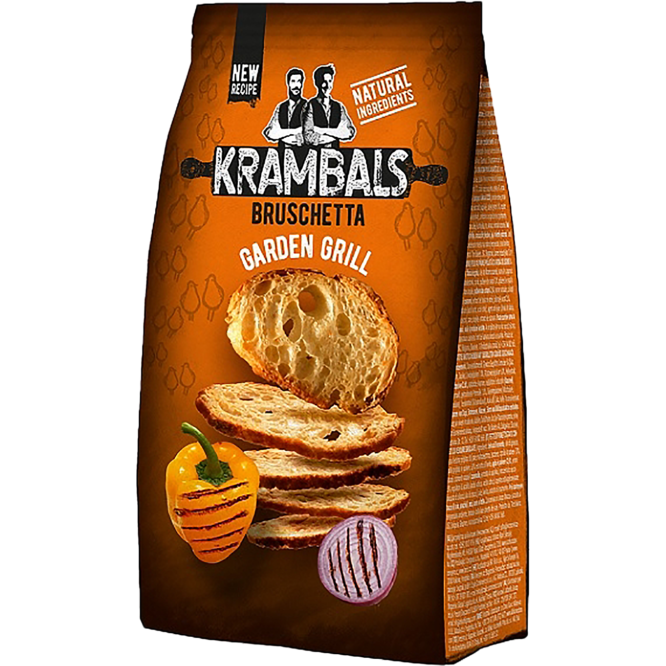 Krambals Bruschetta – Garden Grill Grillezett zöldség ízű pirított kenyérszelet